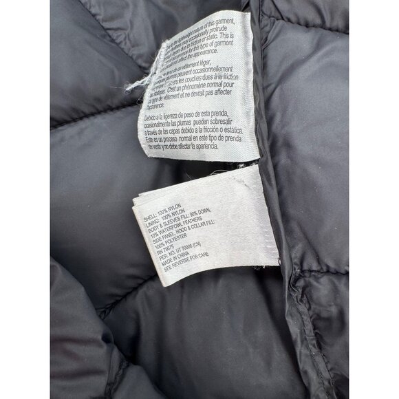 Michael Kors Womens Packable Down Black Puffer Jacket With Hood - Picture 12 of 15